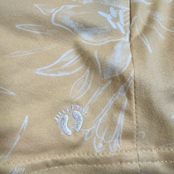 NWT Hang Ten Women’s Yellow Long Sleeve Crew UPF 50 Sun Protection Tee Shirt- XL - Picture 7 of 10